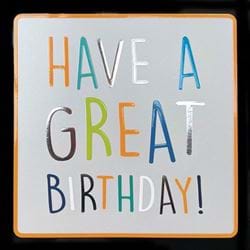 Great Birthday Card