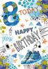 Fun 8th Birthday Card