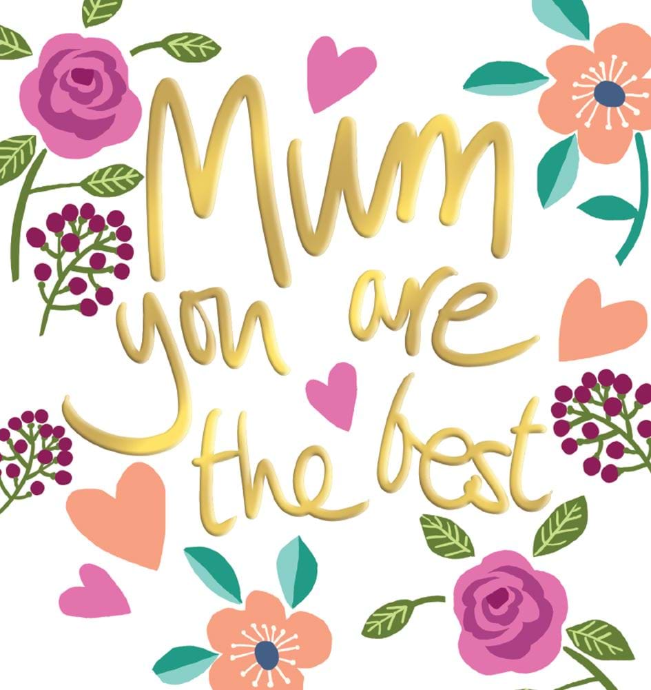 Roses and Berries Mother's Day Card