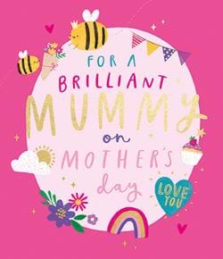 Brilliant Mummy Mother's Day Card