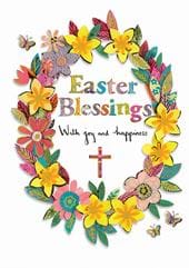 Blessings Easter Card
