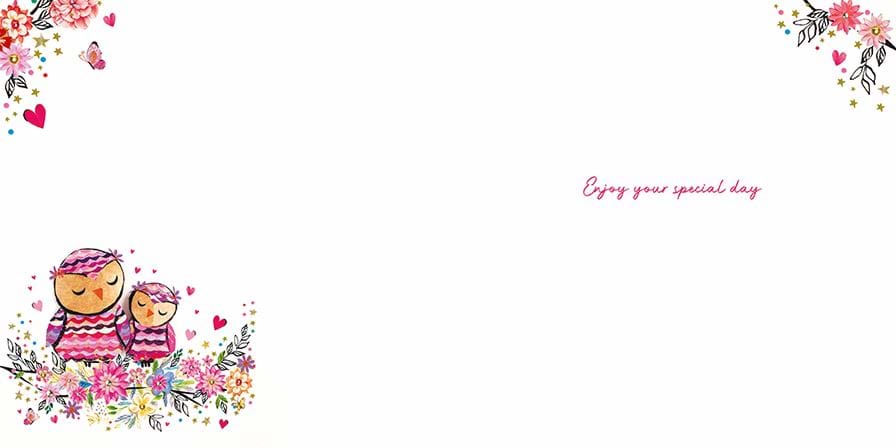 Owls Mother's Day Card