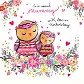 Owls Mother's Day Card