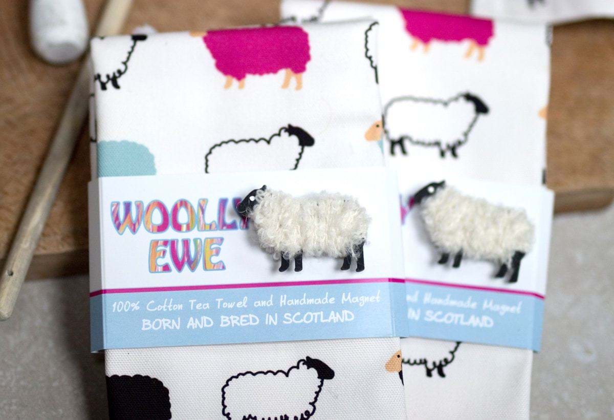 Woolly Ewe Tea Towel