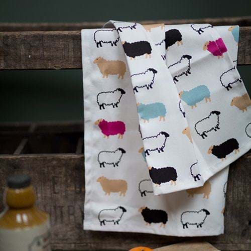 Woolly Ewe Tea Towel