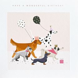 Dogs Birthday Card