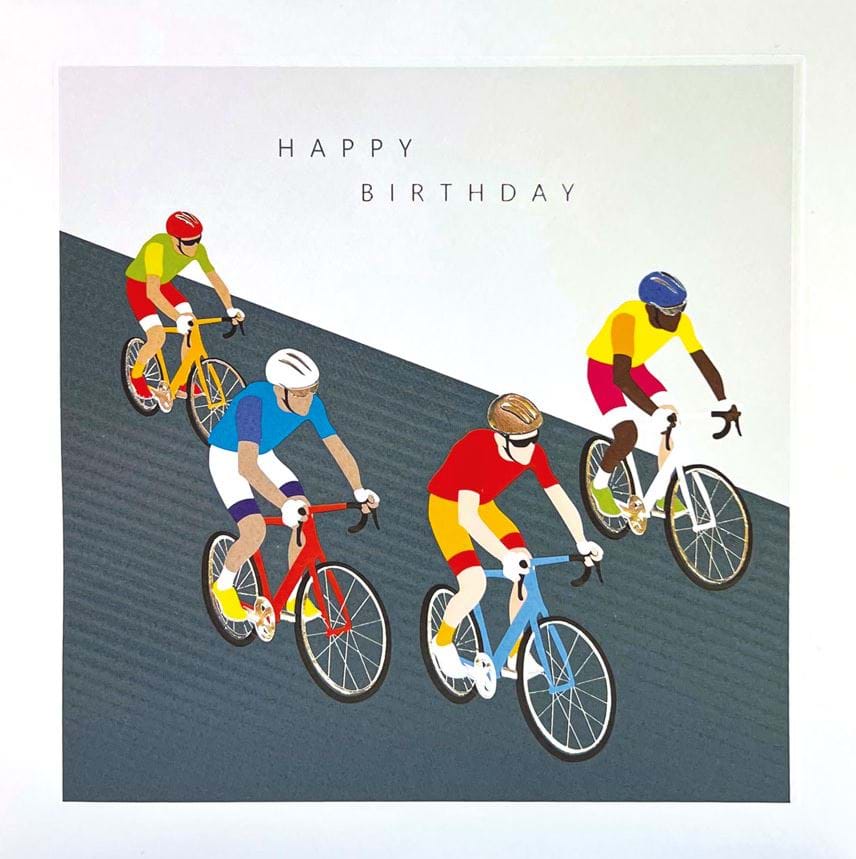 Cycling Birthday Card