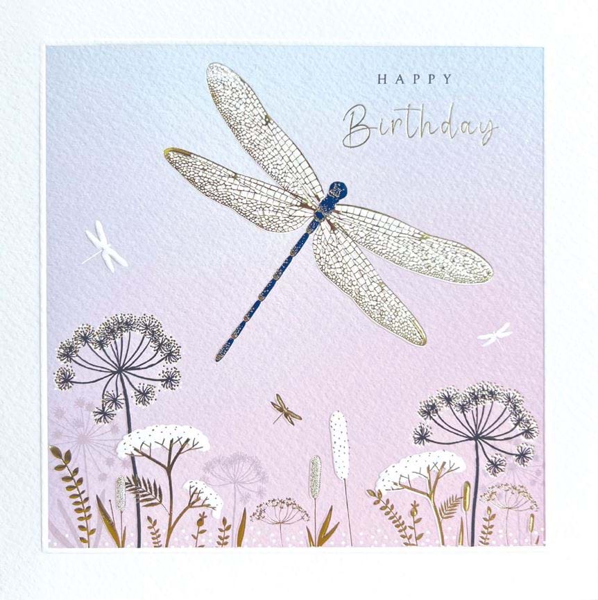 Dragonfly Birthday Card