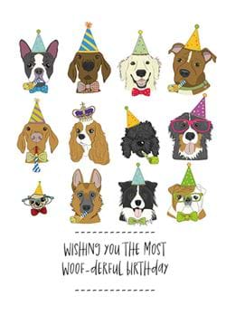 Woof-derful Birthday Card