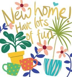Lots of Fun New Home Card