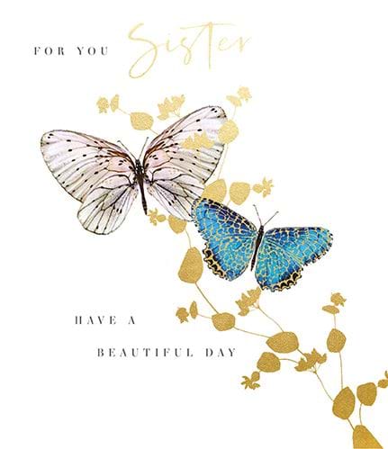 Beautiful Day Sister Birthday Card