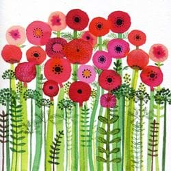 Autumn Garden Greeting Card