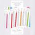 Balloons & Candles Luxury Wrapping Paper - 4 Sheets