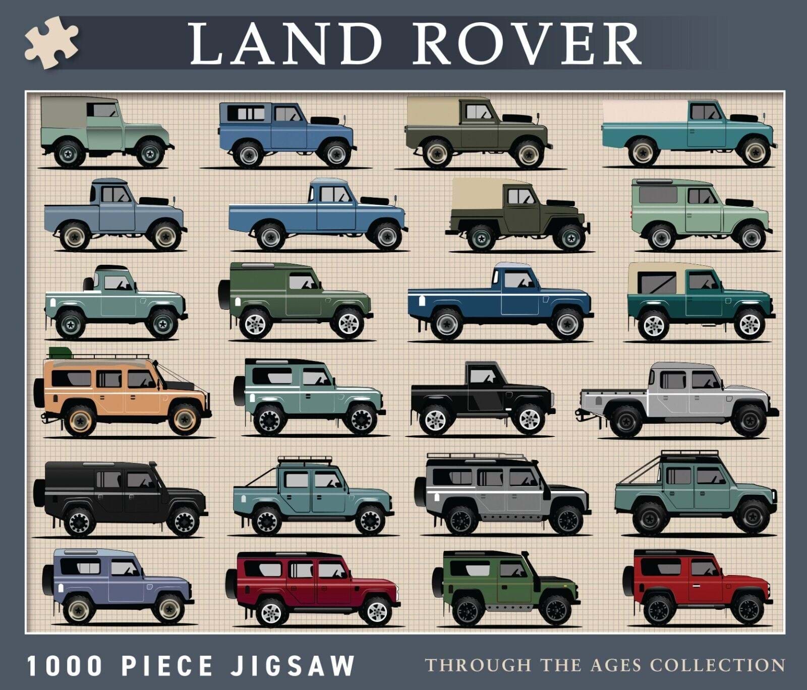 Land Rover 1000 Piece Jigsaw