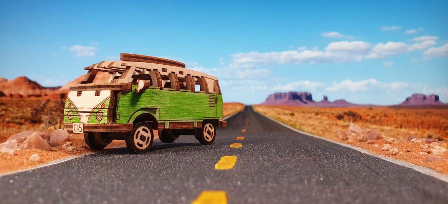 Retro Ride Wooden 3D Model