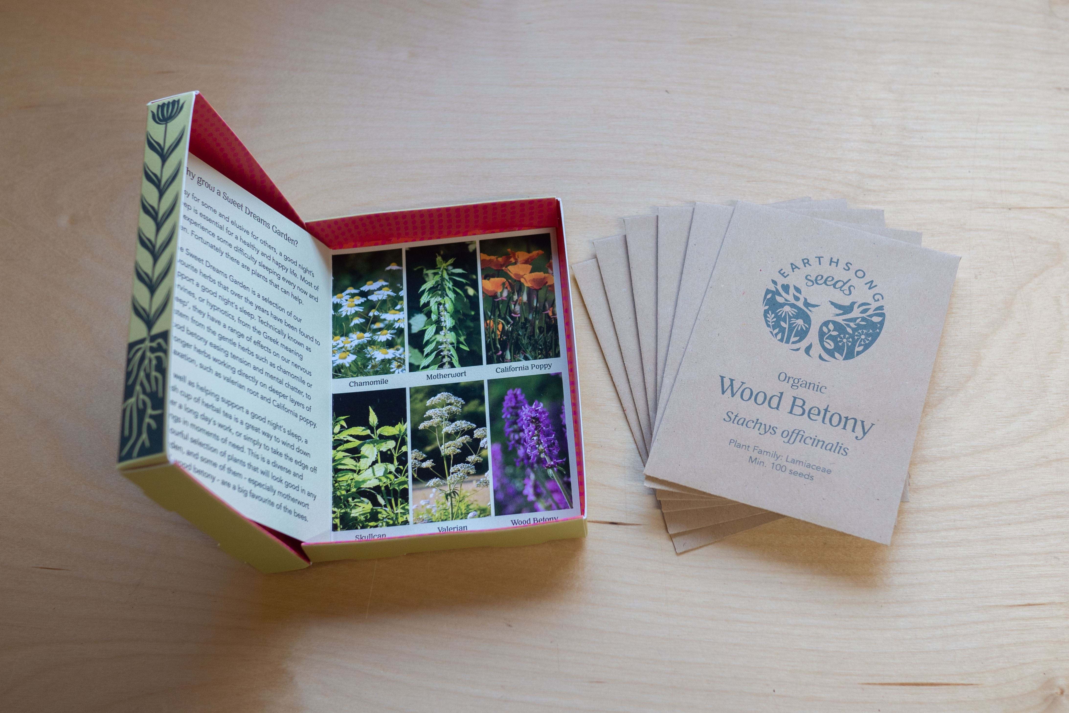 Sweet Dreams Garden Seed Collection - 6 Packs of Seeds