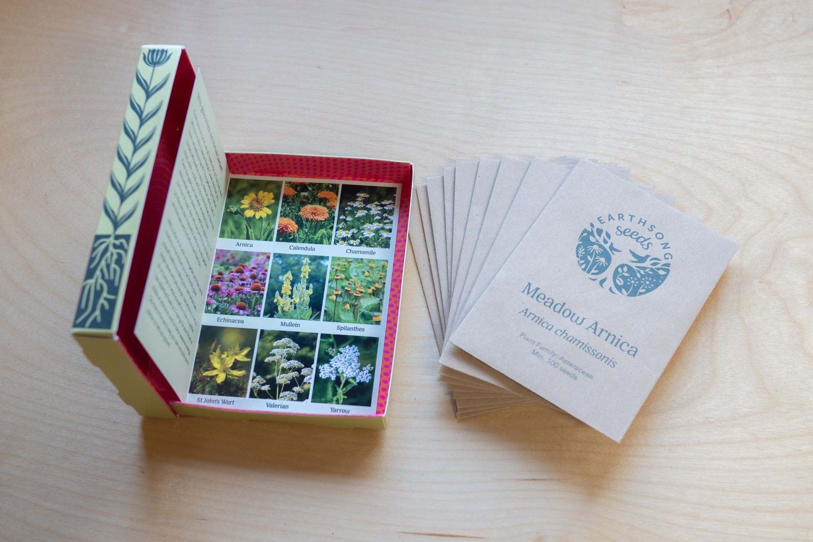 First Aid Herbal Garden Seed Collection - 9 Packs of Seeds