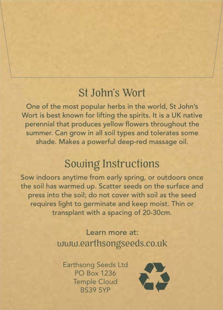 St John’s Wort Seed Pack