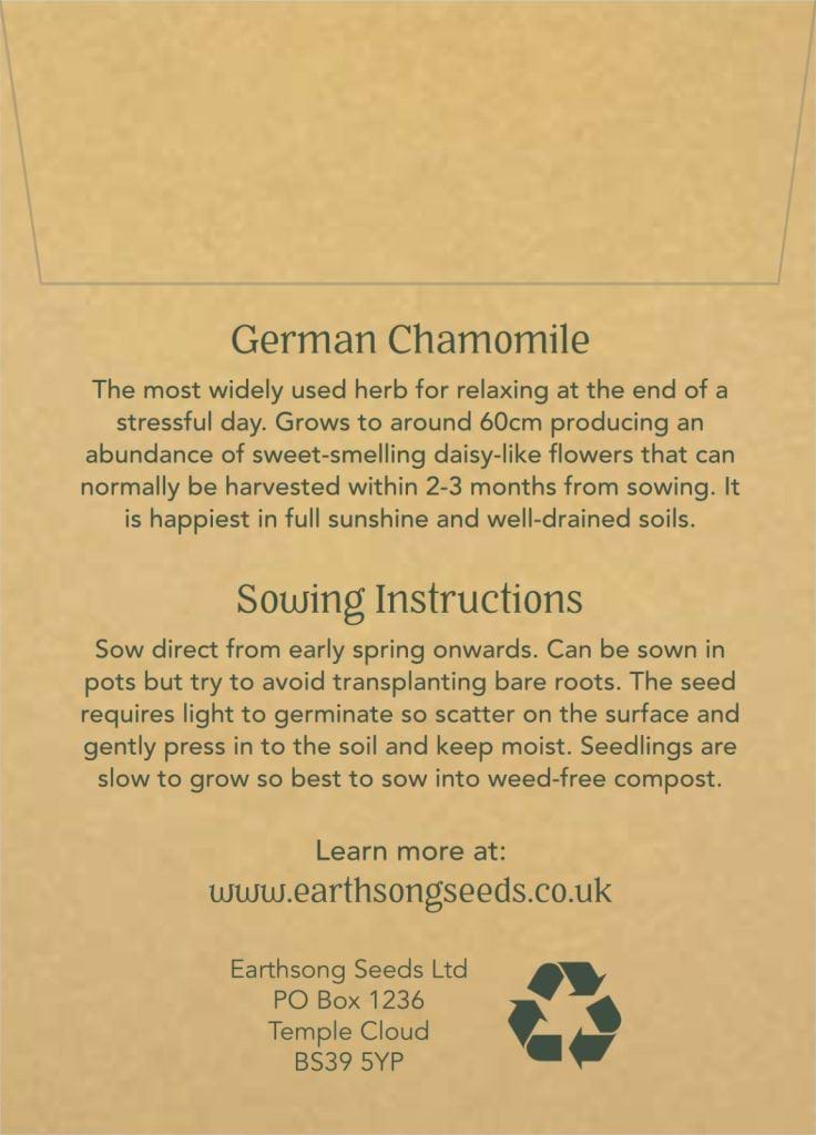 German Chamomile Seed Pack