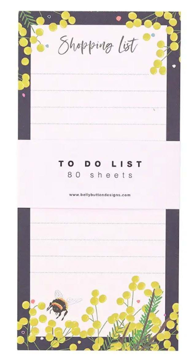 Mimosa Print Shopping List