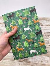 Horse A5 Lined Notebook