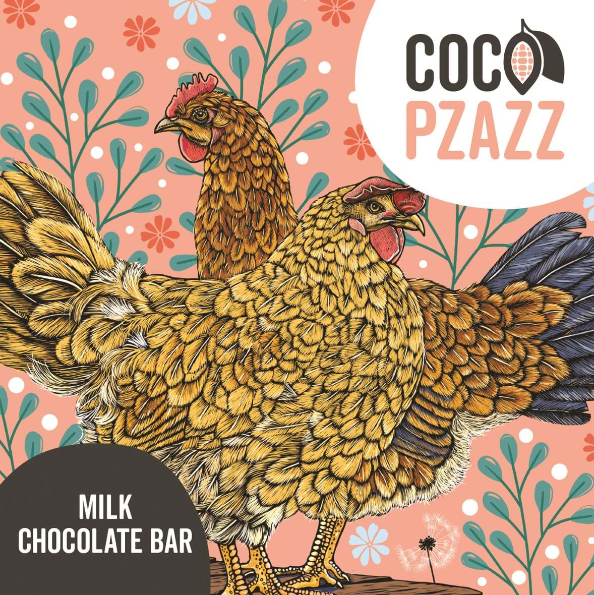 Milk Chocolate Bar by Coco Pzazz