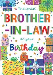 Special Brother in law Birthday Card