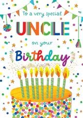 Very Special Uncle Birthday Card