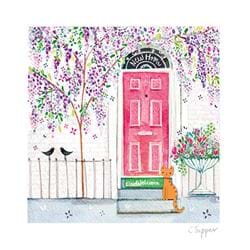 Pink Door New Home Card