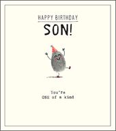 One of a Kind Son Birthday Card