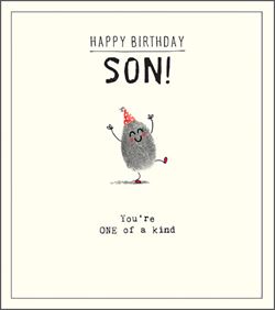 One of a Kind Son Birthday Card