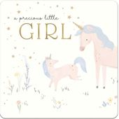 Precious New Baby Girl Card