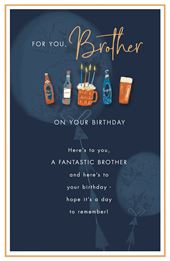 Day To Remember Brother Birthday Card