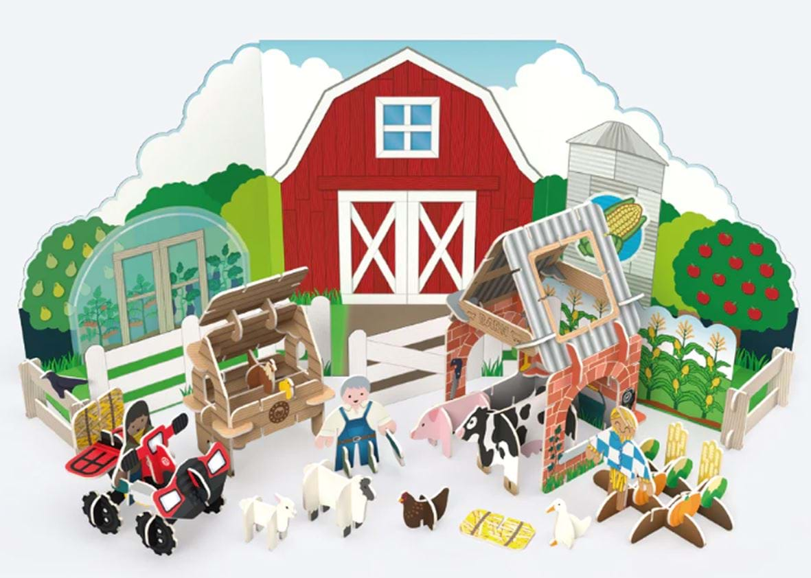 Farmyard Eco-Friendly Playset