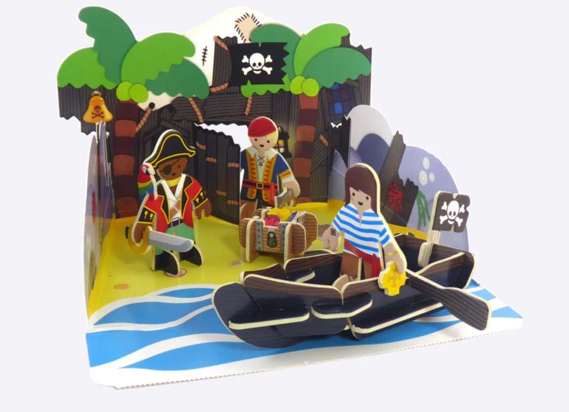 Pirate Island Eco Friendly Playset