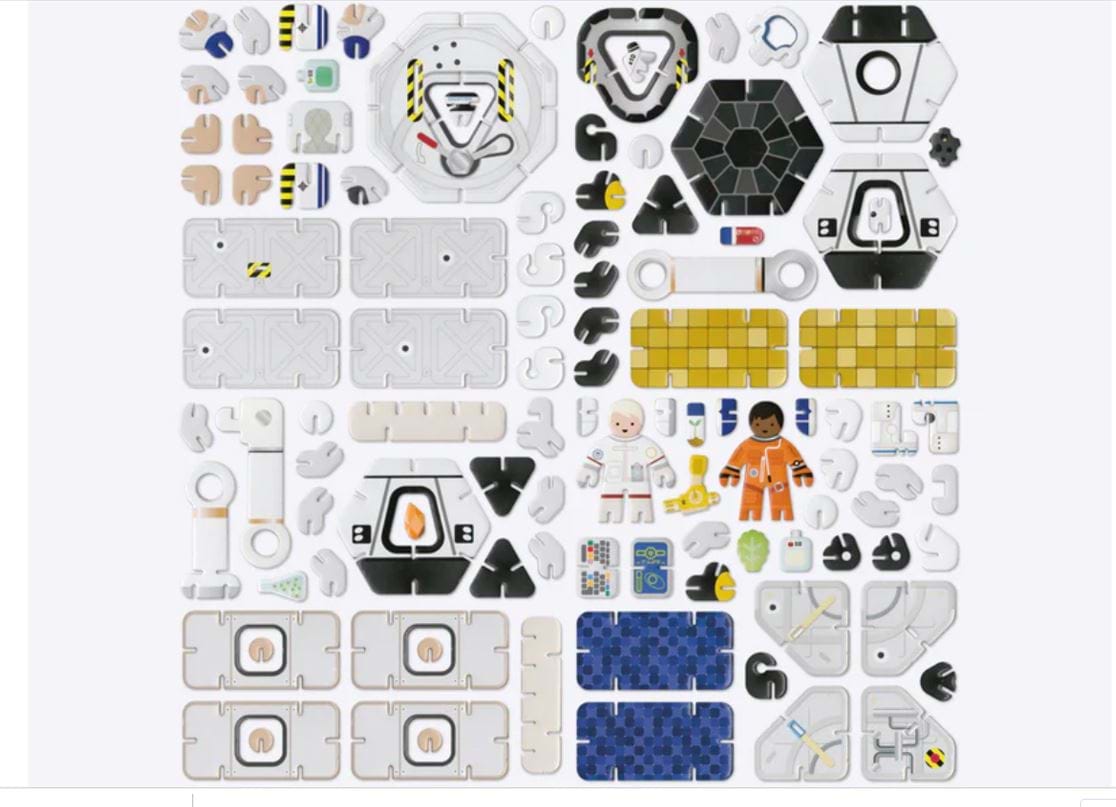 Space Station Eco-Friendly Playset