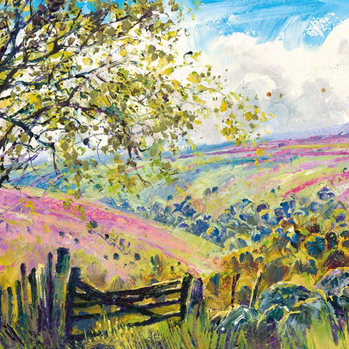 Exmoor, September Greeting Card