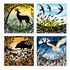 Wildlife Notecards - Pack of 8 with 4 designs