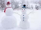 Snowmen - Personalised Christmas Card