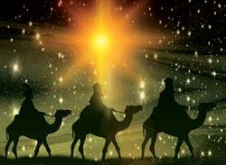 The Three Kings - Personalised Christmas Card