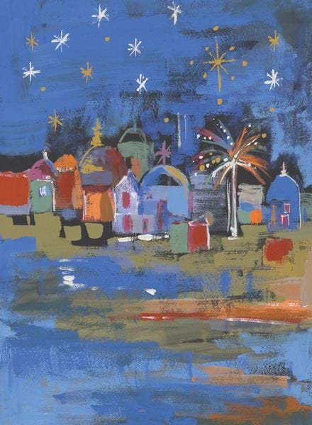 Little Town of Bethlehem - Personalised Christmas Card
