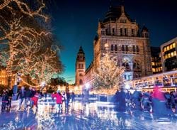 Ice Skating - Personalised Christmas Card