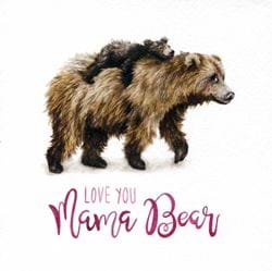 Mama Bear Greeting Card