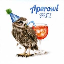 Aperowl Spritz Birthday Card