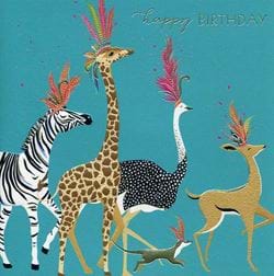 Party Animals Birthday Card
