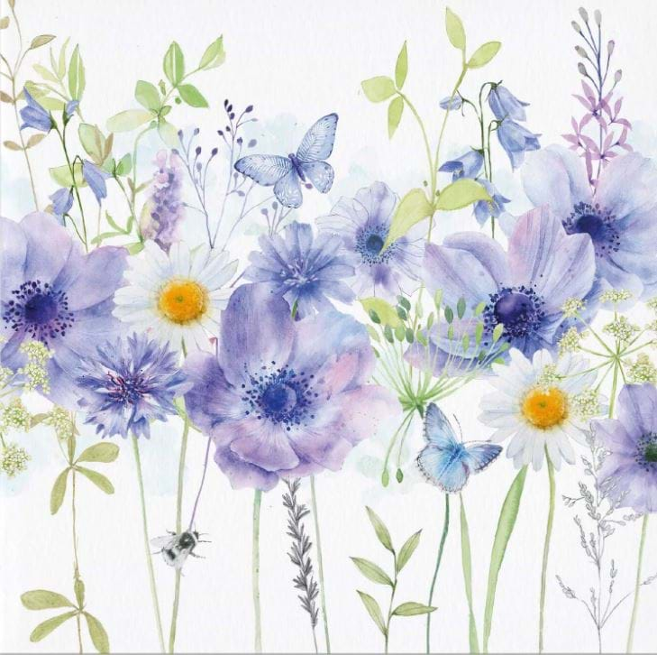 Cornflowers Greeting Card