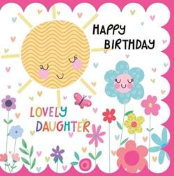 Sunshine Daughter Birthday Card