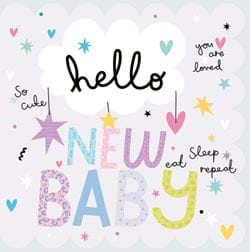 You Are Loved New Baby Card