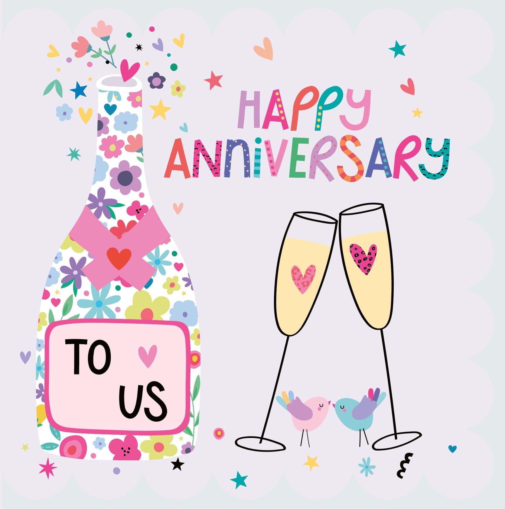 To Us Anniversary Card