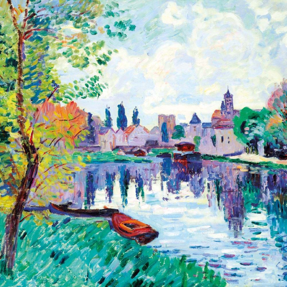 Moret-sur-Loing Greeting Card